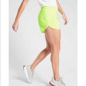 Athletes Run With It 3” Short in Young Banana